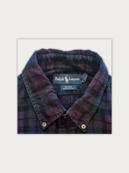 90s Vintage Ralph Lauren Button Down Corduroy Shirt