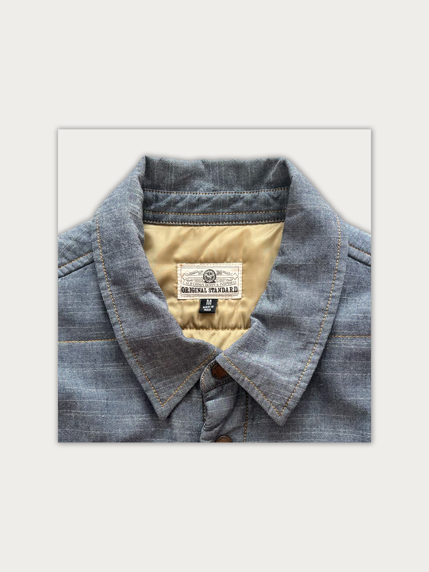 Vans Denim Light Puffer Jacket