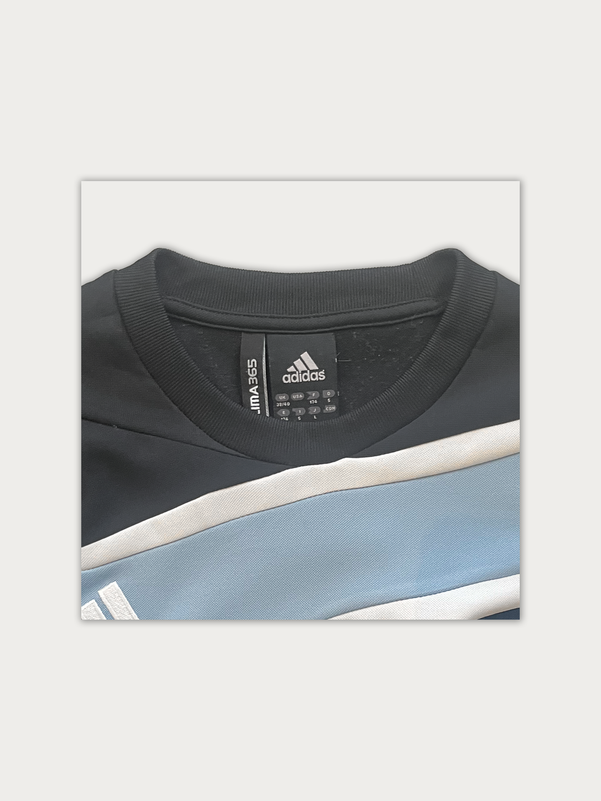 Adidas Vintage "Clima365" Asymmetric Panel Training Sweatshirt