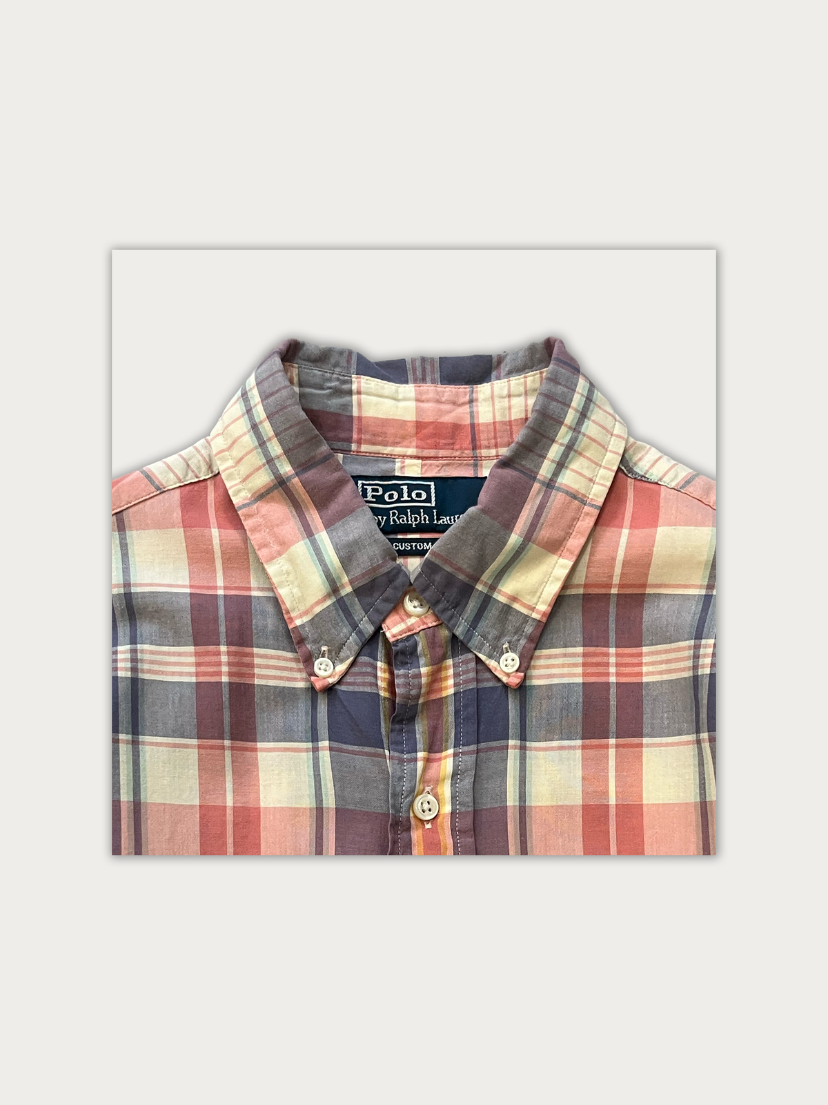 Vintage 90s Ralph Lauren Shirt, detail 2