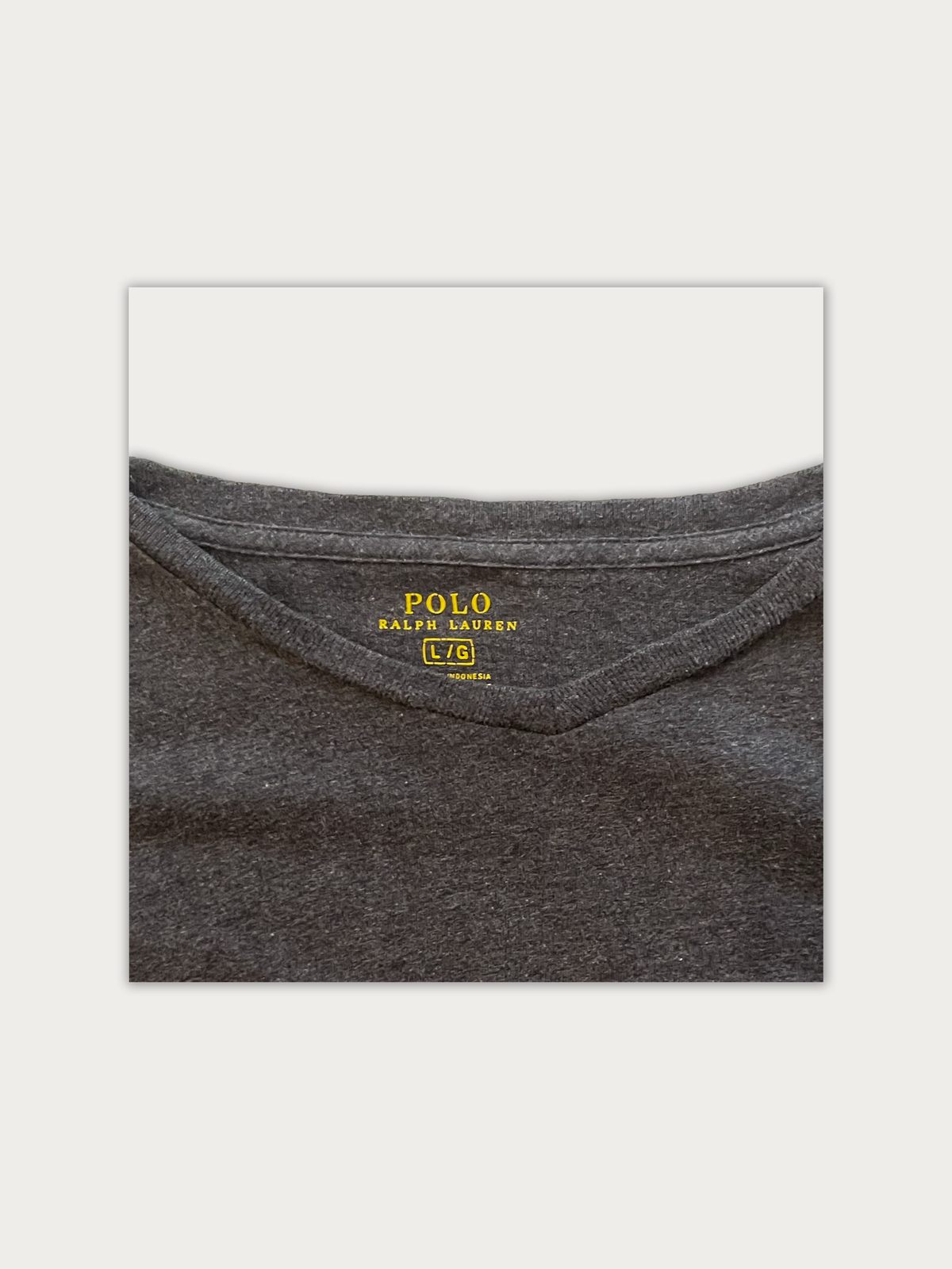 Ralph Lauren Long Tee, detail 2