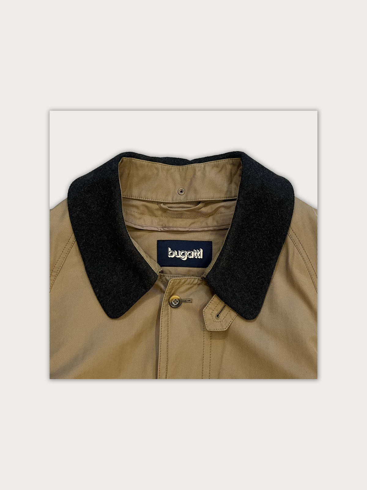 Vintage Tan Bugatti Coat