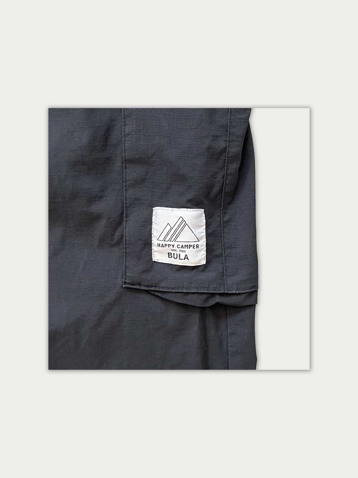 Bula "Happy Camper" Crop Active Cargo Pants