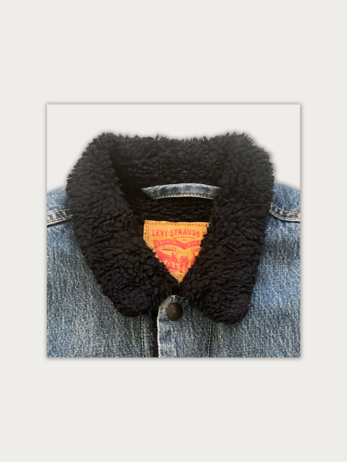 Levi's Premium Type 2 Hybrid Trucker Flannel Jacket