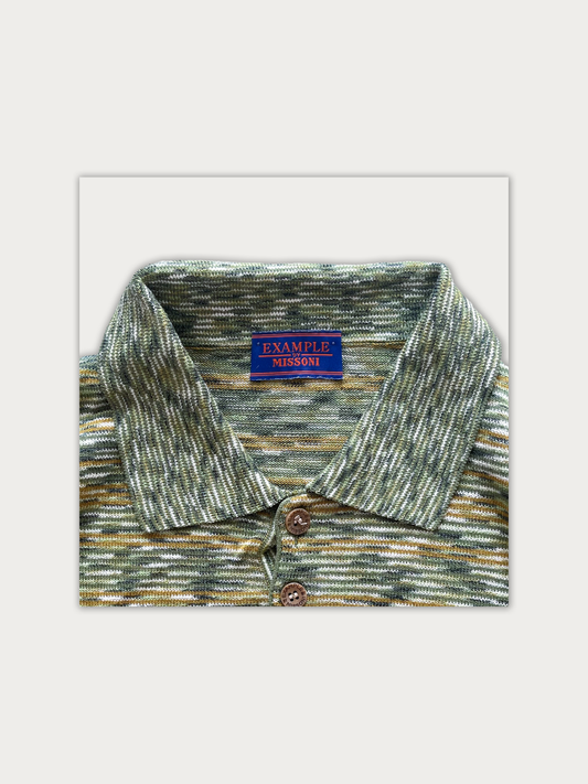 Vintage 90s Missoni Polo Tee