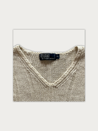 Vintage 90s Ralph Lauren Haeavy Cotton Knit