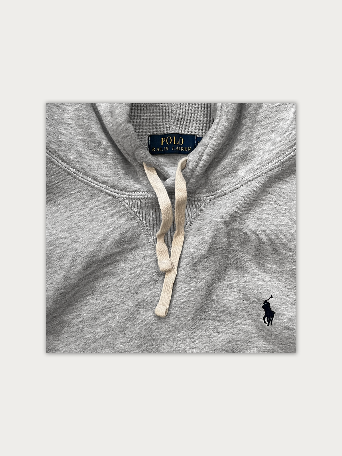 Ralph Lauren Reverse Weave Hoodie, detail 2