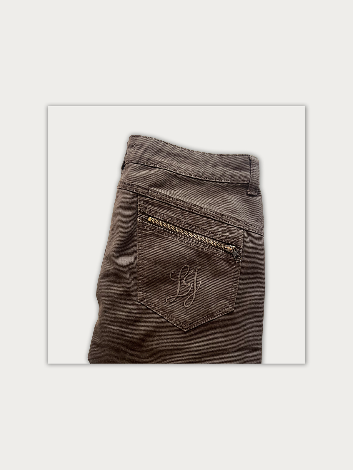 Liu-Gio Brown Jeans