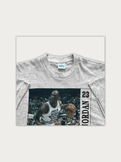 Vintage 90s Michael Jordan "Upper Deck Card" Bootleg Tee - Single Stitched