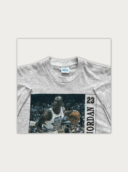 Vintage 90s Michael Jordan "Upper Deck Card" Bootleg Tee - Single Stitched