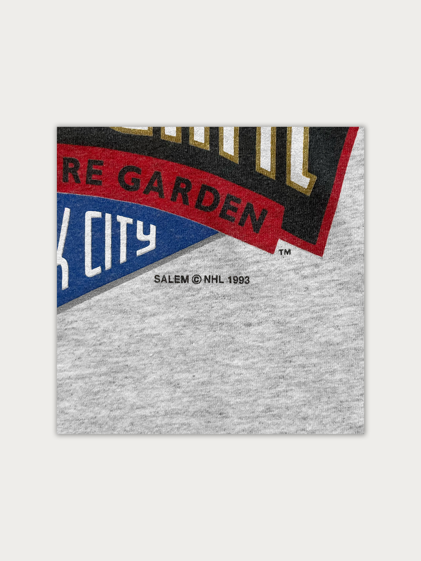 Vintage 1994 Single Stitched NHL Salem Tee