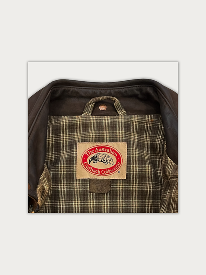 Vintage The Australian Outback Collection Oiled Canvas Jacket