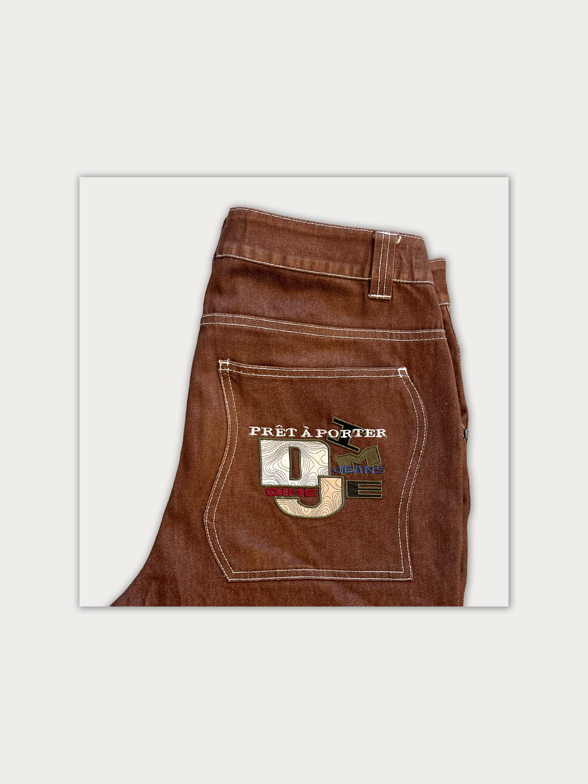 Dime MTL "Prêt-à-Porter" Double-Knee Jeans, detail 2