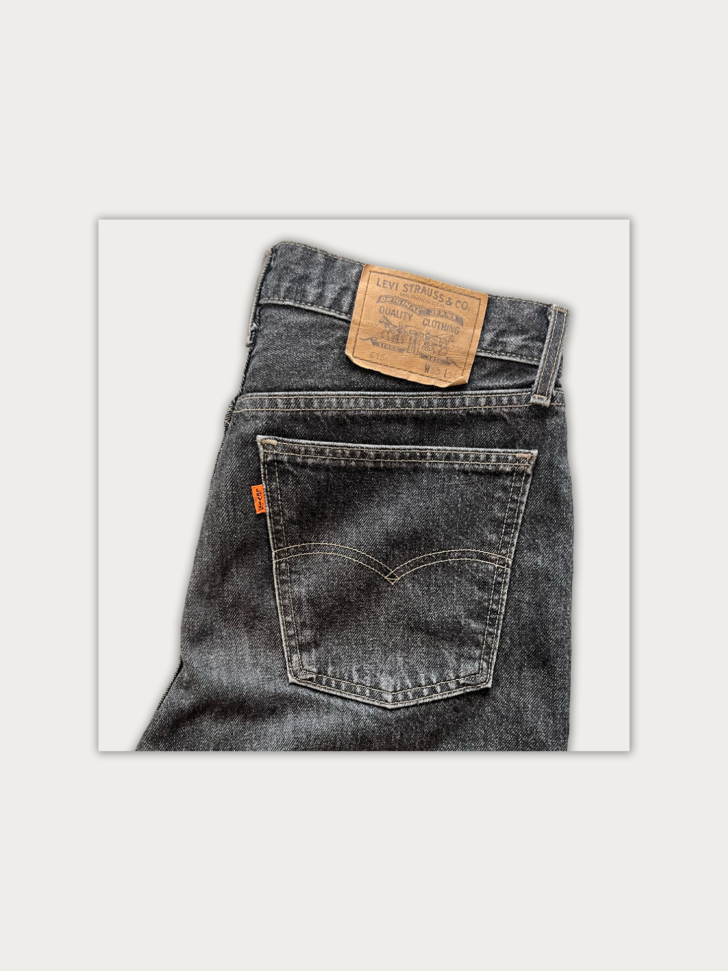 Vintage Levis 615 Orange Tab