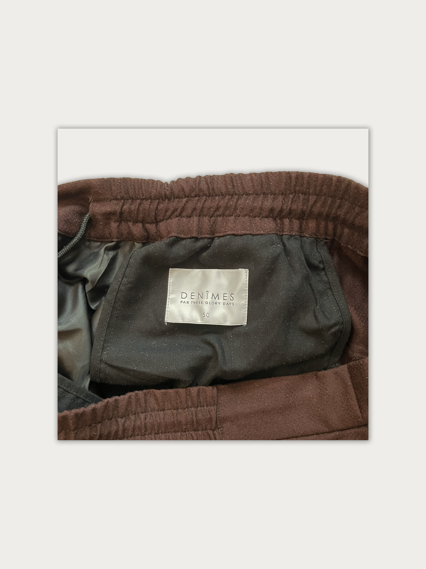 Denîmes X These Glory Days Relaxed Trousers