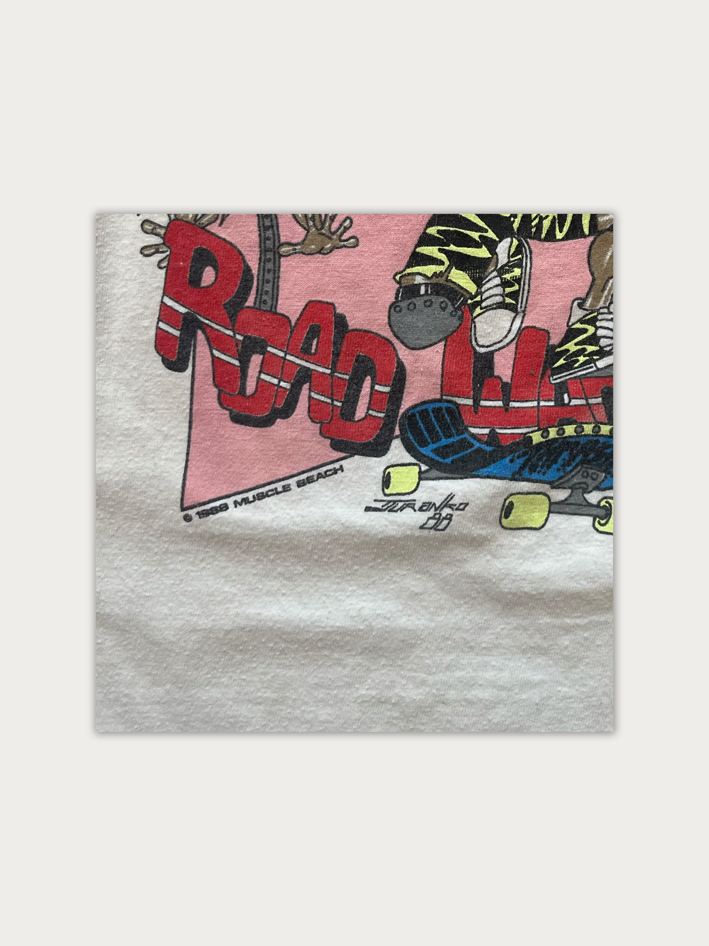 Vintage 1988 Muscle Beach Single Stitched Tee