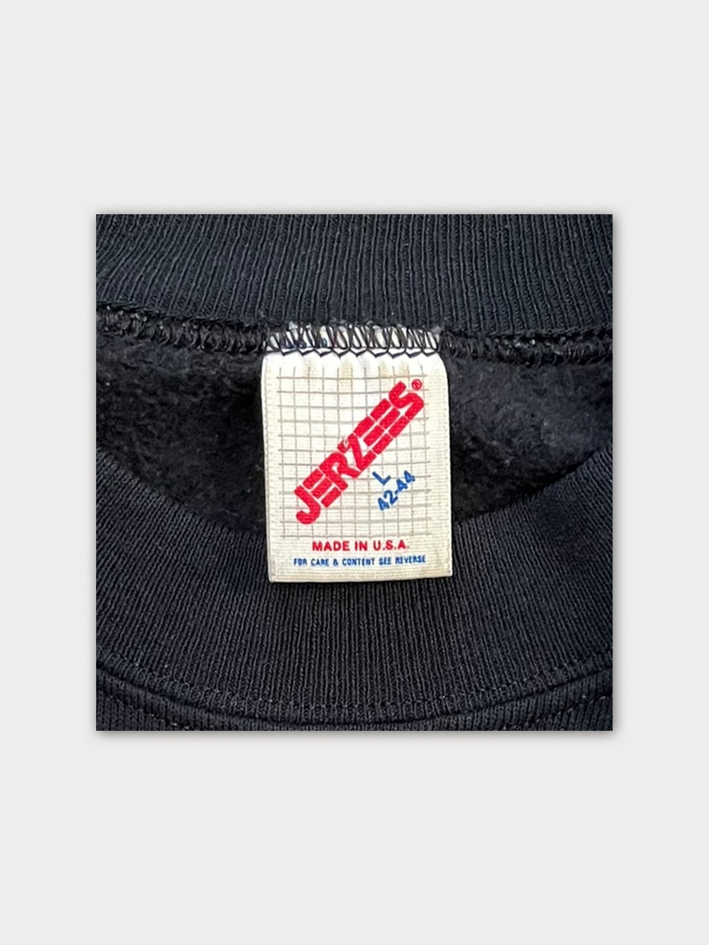 80s Jerzees Sweatshirt - Puff printing - Made in USA