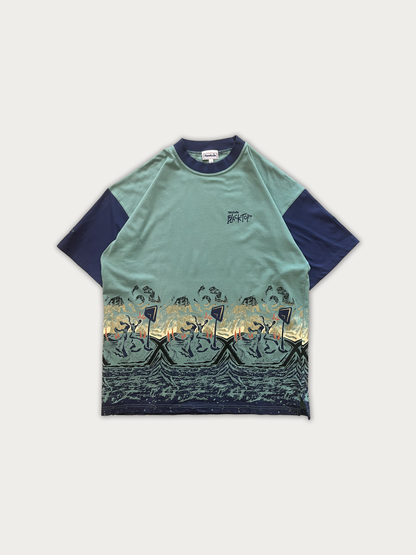 Vintage 90s Reebok Bladktop Printed Tee