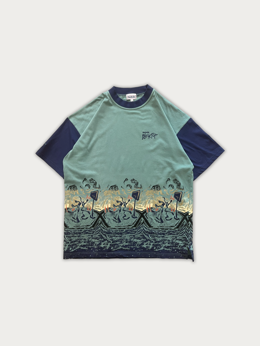 Vintage 90s Reebok Bladktop Printed Tee