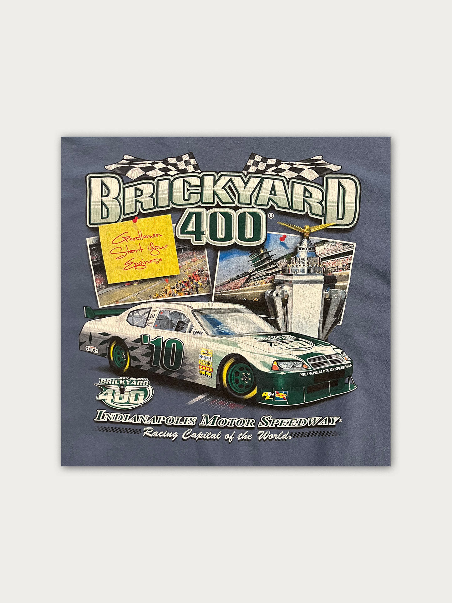 Brickyard 400 Thick Cotton Tee