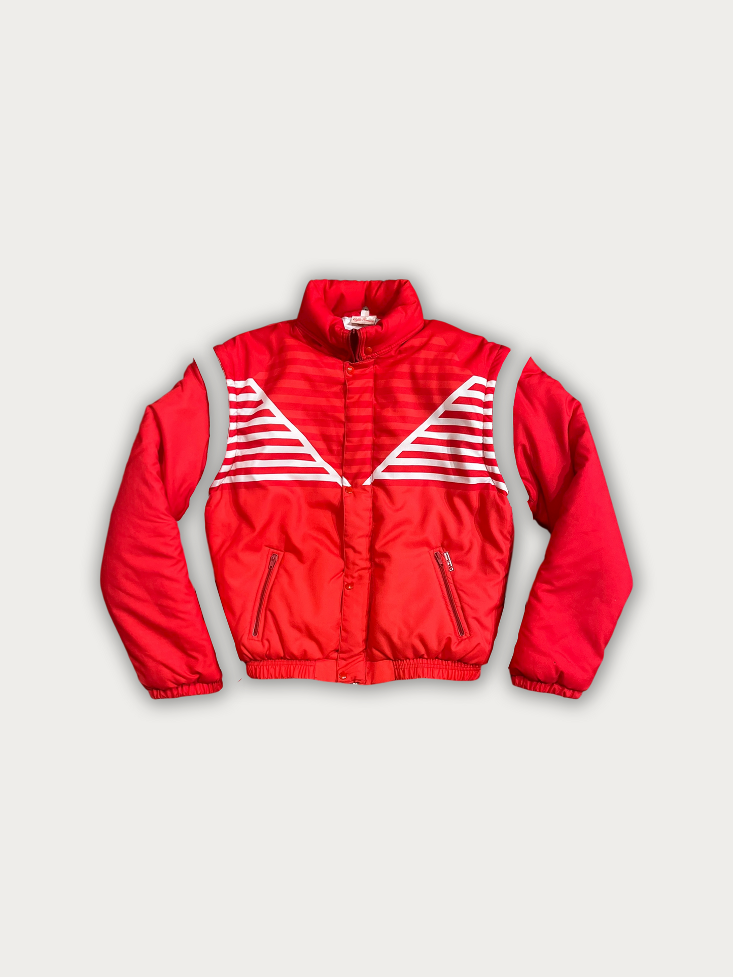 90s Rare Vintage Alfa Romeo Thick Warm Puffer Vest/Jacket