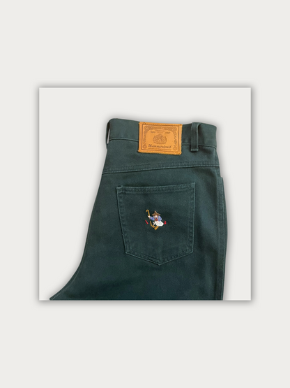 Vtg Embroidered Pants