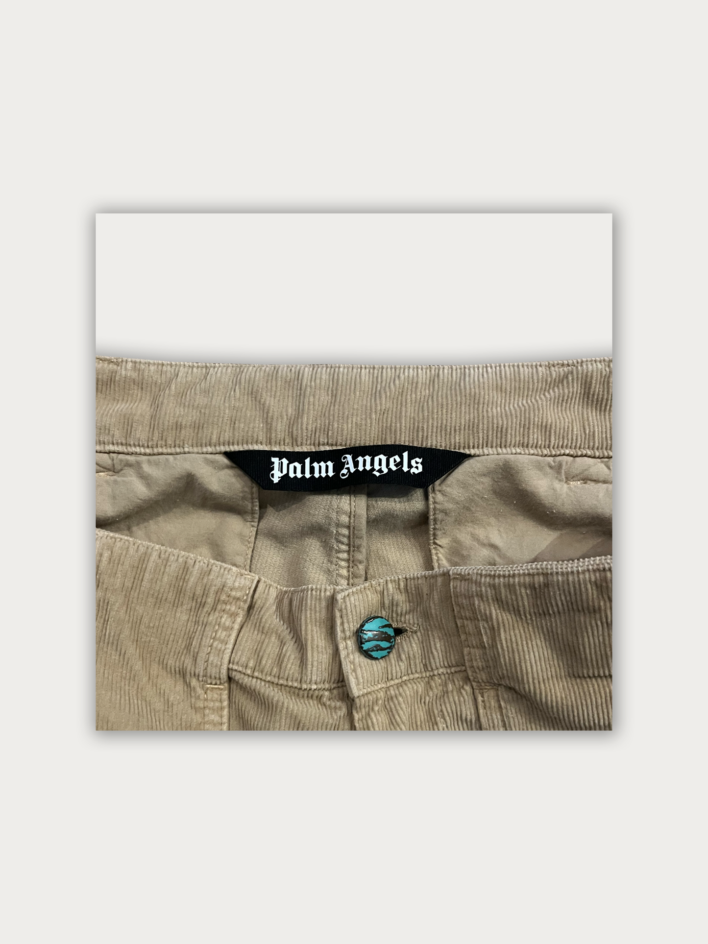 Palm Angels Cargo Cords Pants