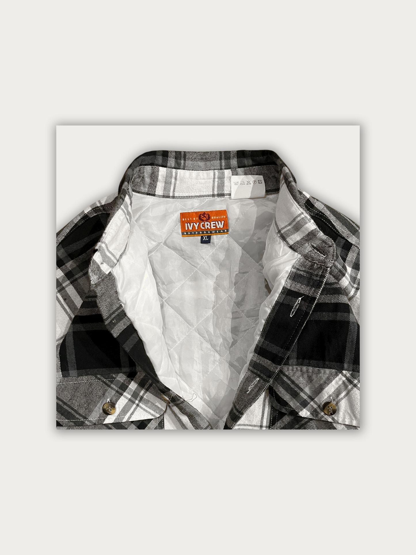 Flannel Padded Jacket