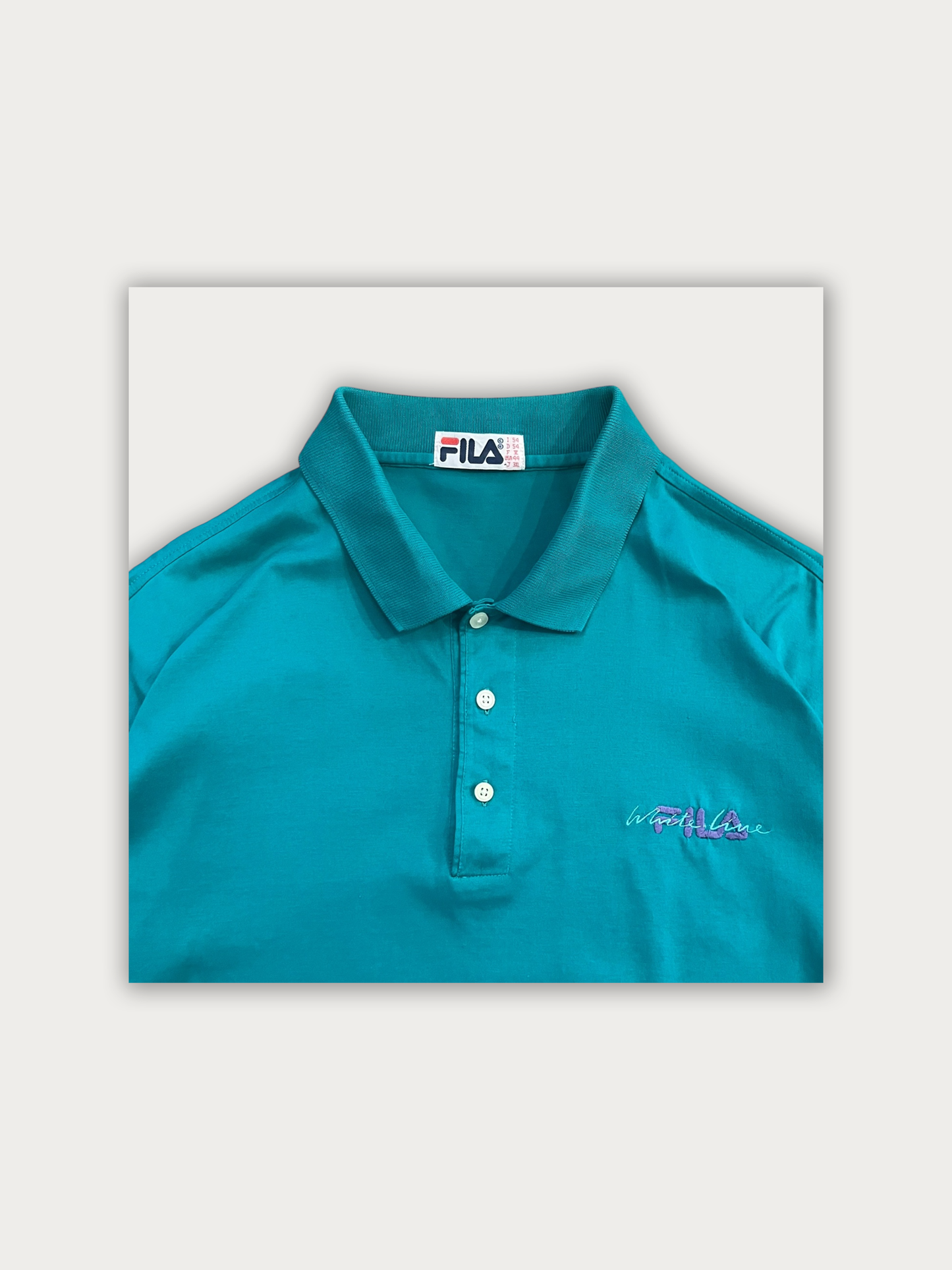 90s FIla Polo Tee