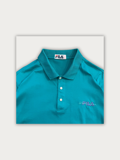 90s FIla Polo Tee