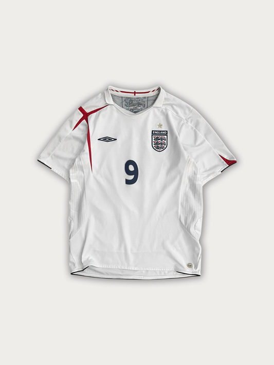 2007-09 England Home Shirt Rooney #9