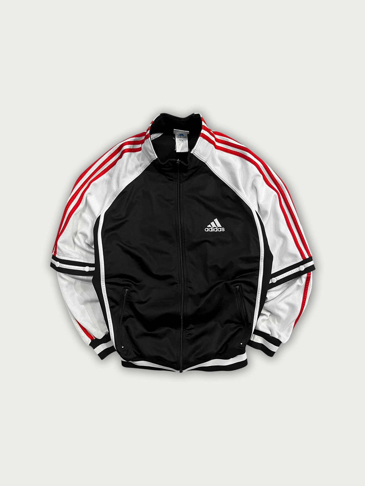 Vintage 90s Adidas Jacket (Hard Zip)