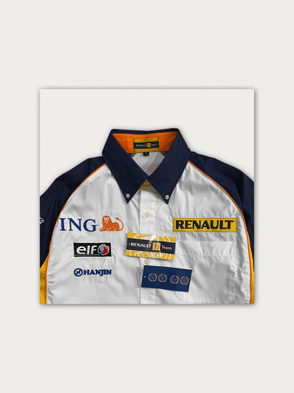 2007 F1 Renault Team Polo Shirt - Deadstock