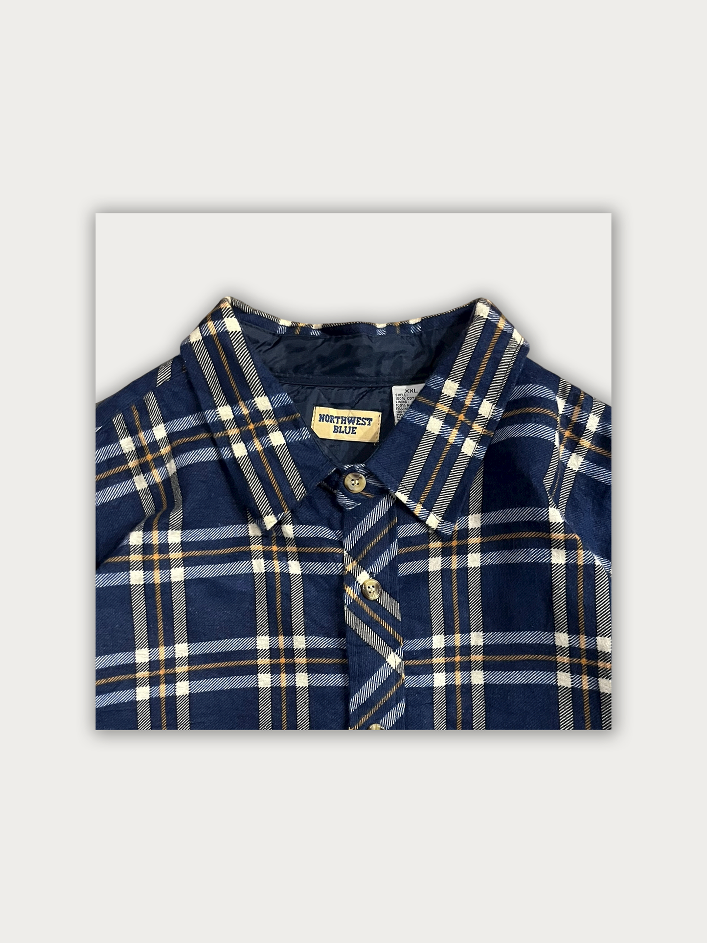 Flannel Padded Jacket