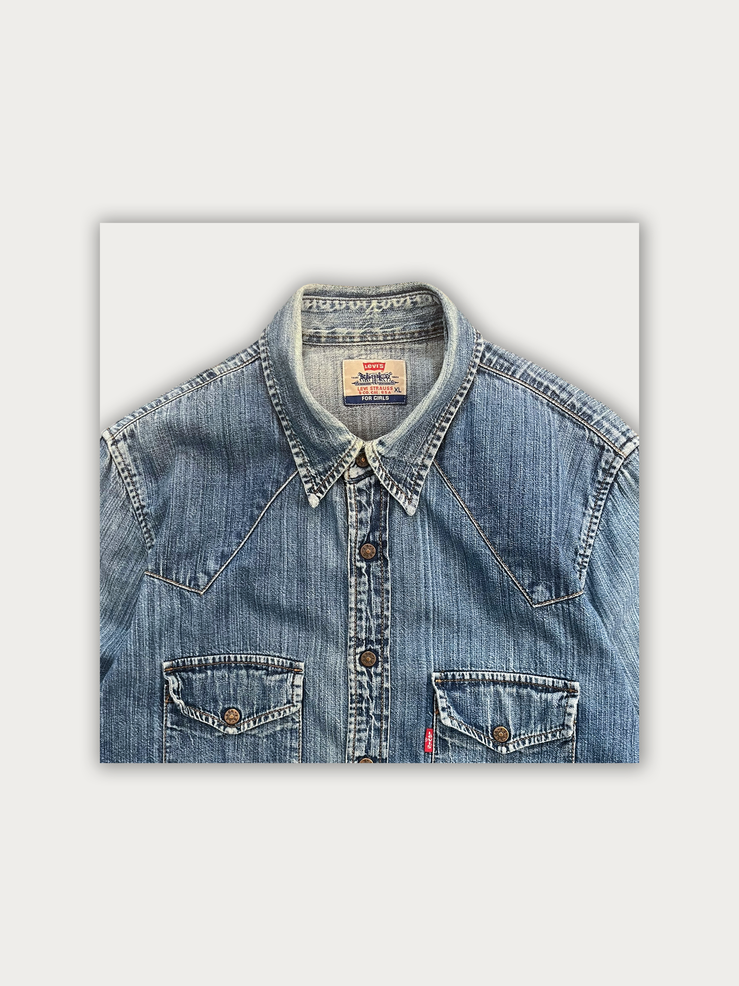 1998 Levis Denim Shirt (Girls)