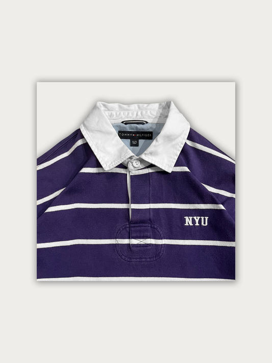 Vintage Y2K Tommy Hilfiger X Barbarian Rugby NYU