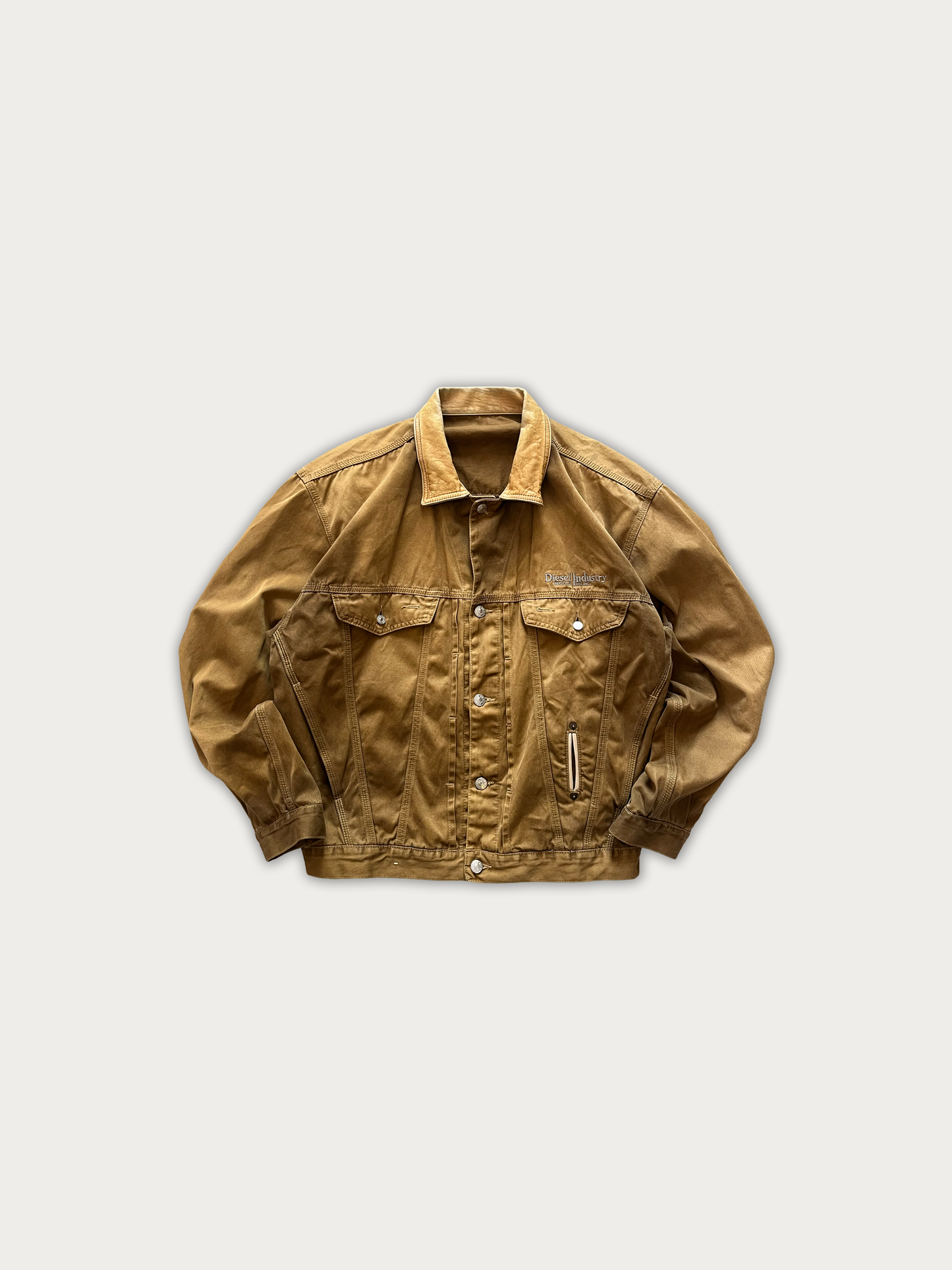 Vintage 90s Diesel Denim Faded Jacket