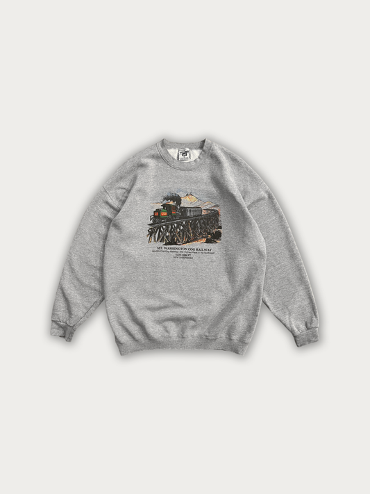 90s Lee Mt. Washington Cog Railway Sweatshirt