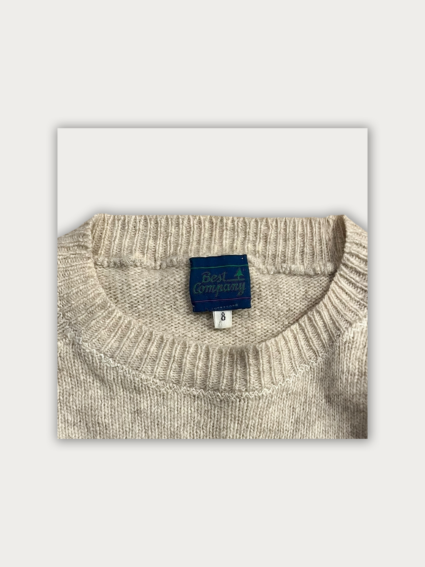 Vintage Best Company Wool Sweater