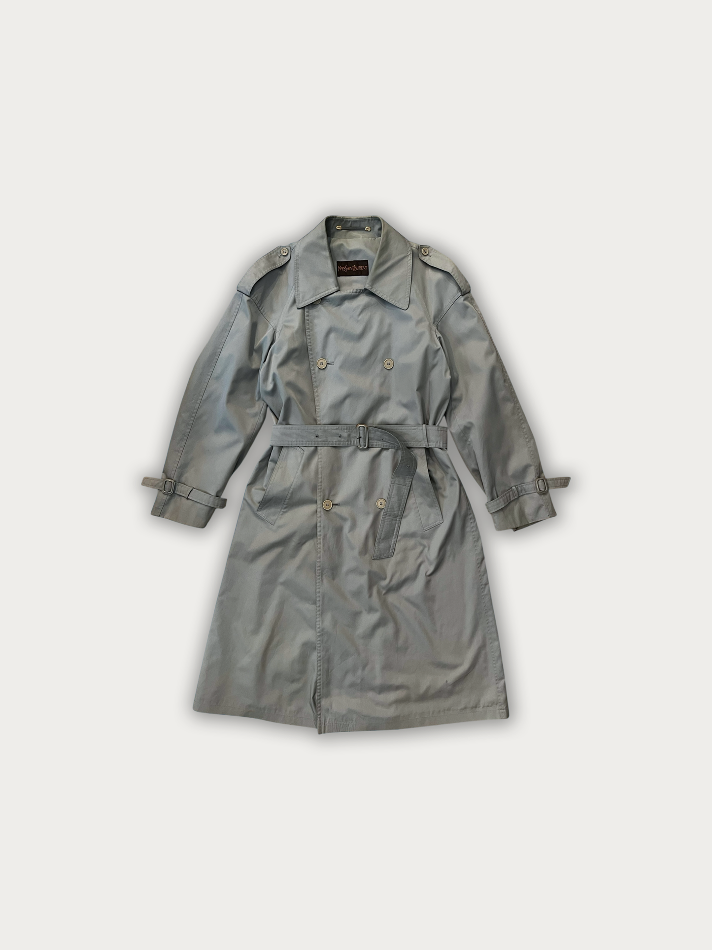 80s Yves Saint Laurent Trench Coat