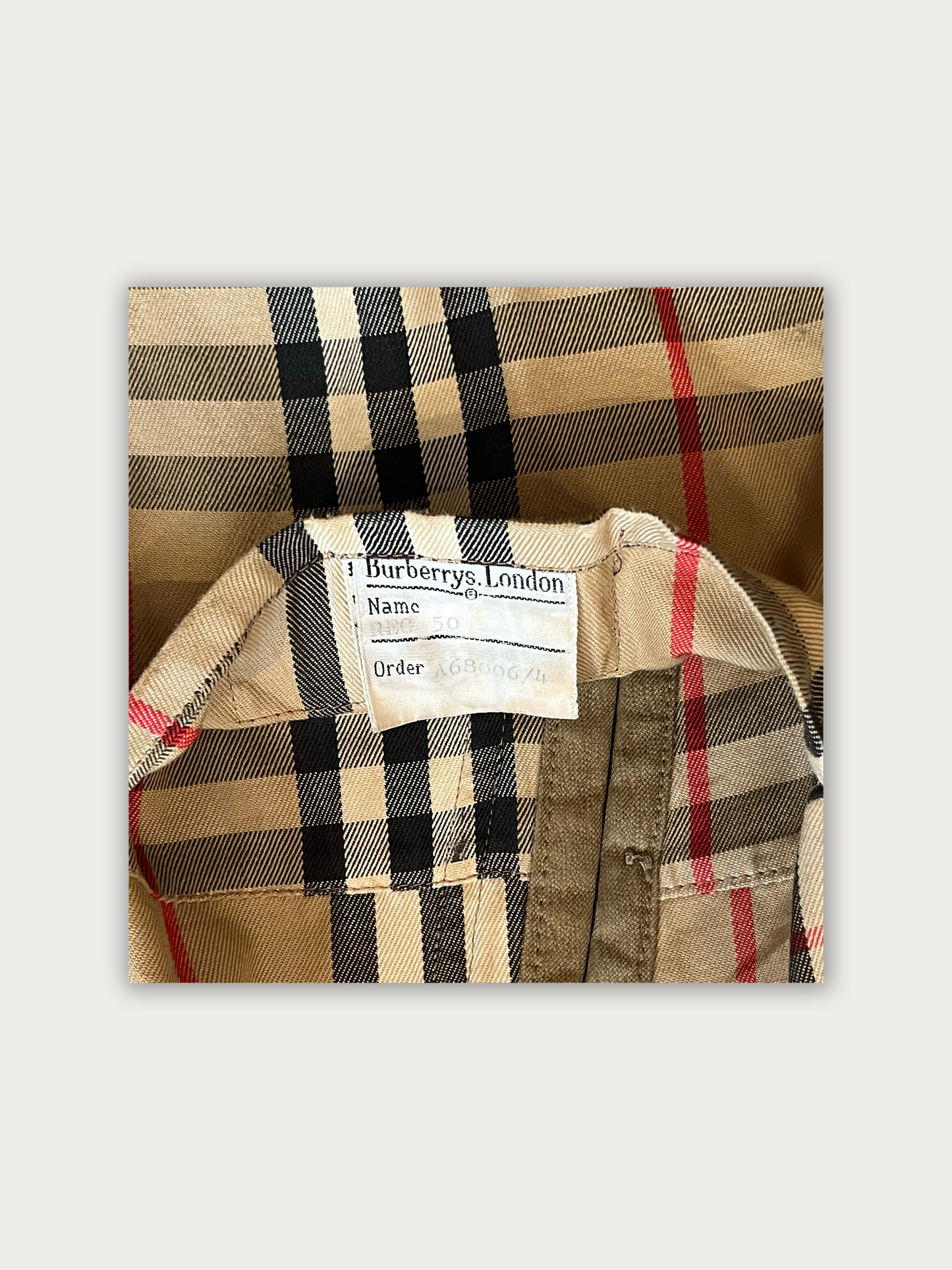 Vintage 90s Burberry Trench Coat