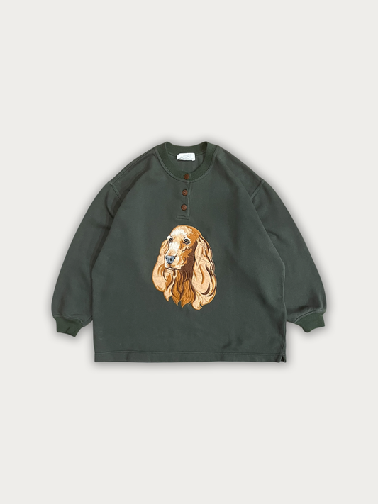 Vintage 90s Embroidered Sweatshirt