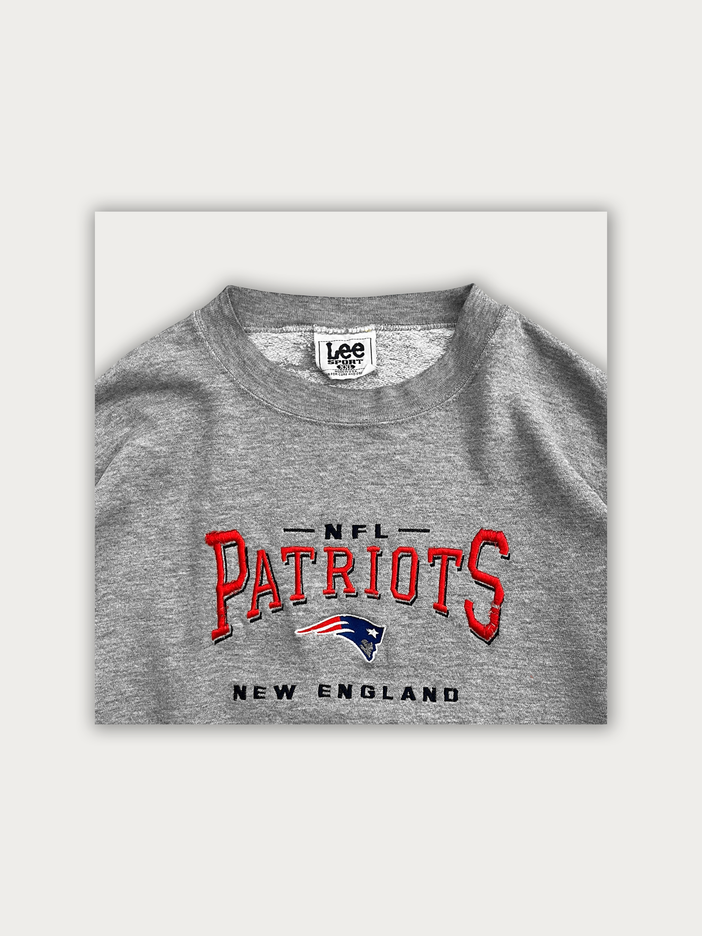 90s NFL Patriots Lee Sweatshirt