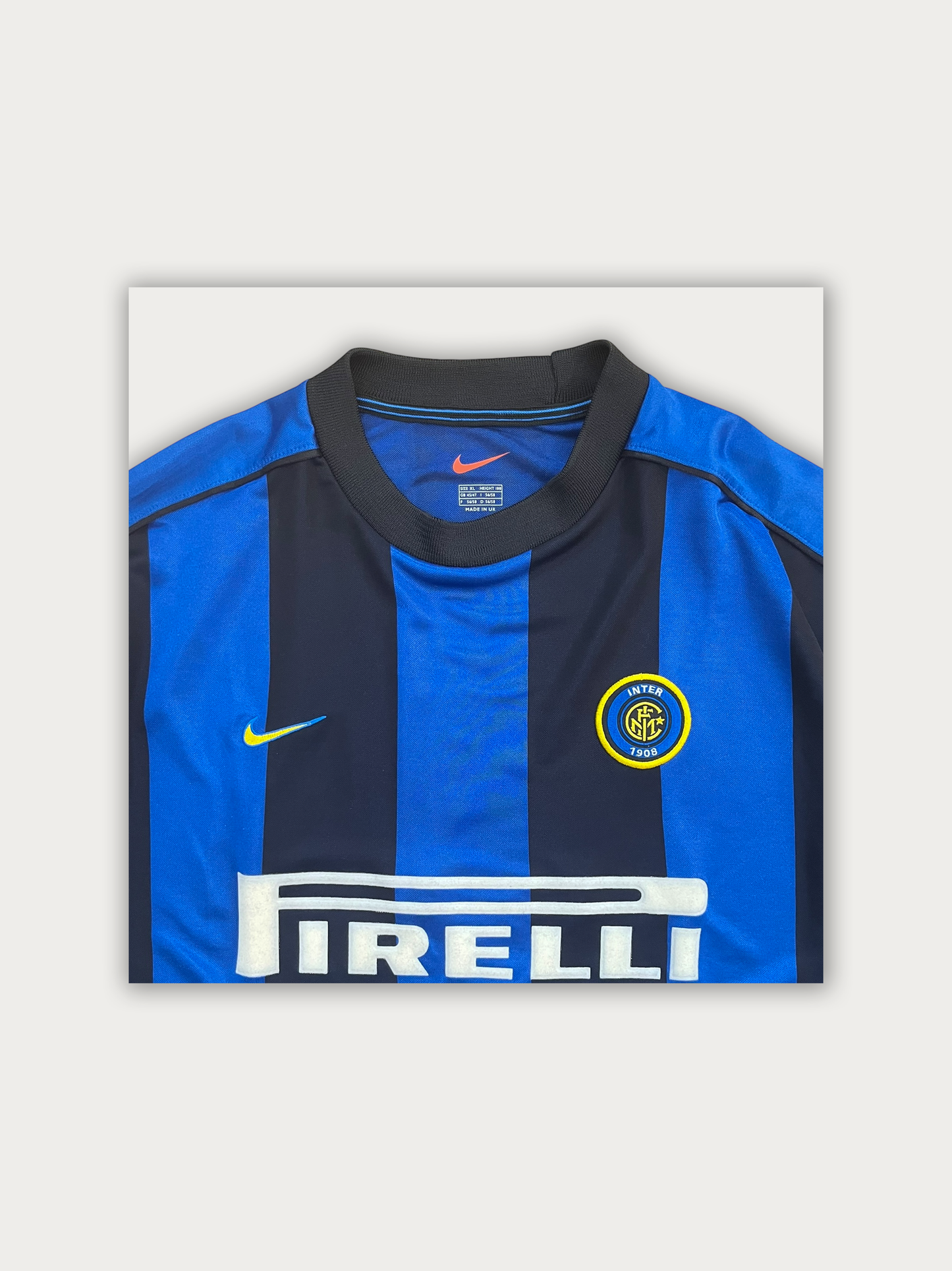 1999/00 Inter - #6 Michele Serena - Match Worn