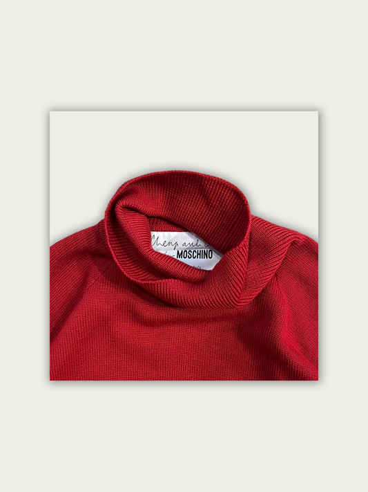 Moschino Long Wool Sweater/Dress