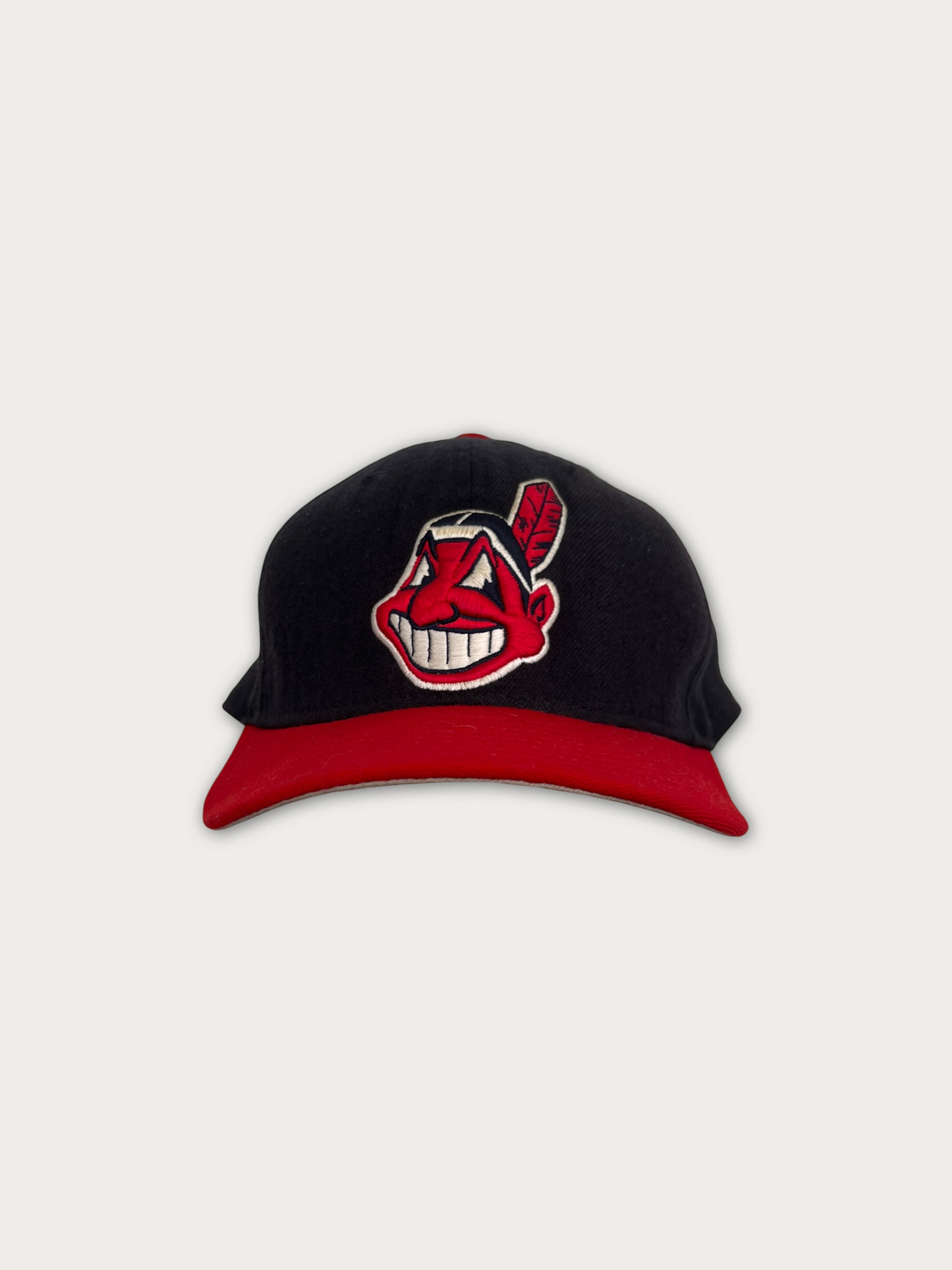 NewEra 59fifty Cleveland Indians Chief Wahoo Wool Cap