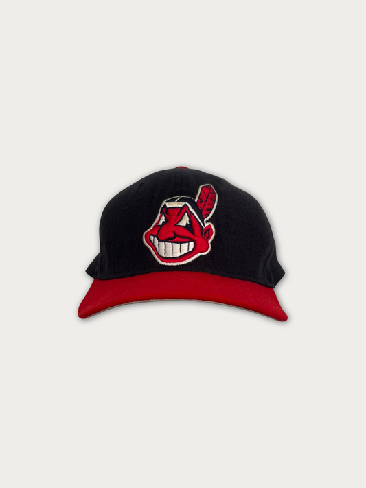 NewEra 59fifty Cleveland Indians Chief Wahoo Wool Cap