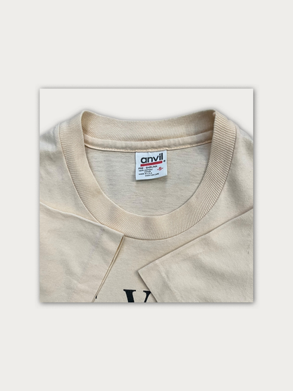 90s Single Stitched Anvil Souv Tee (Some stains and small darned areas)