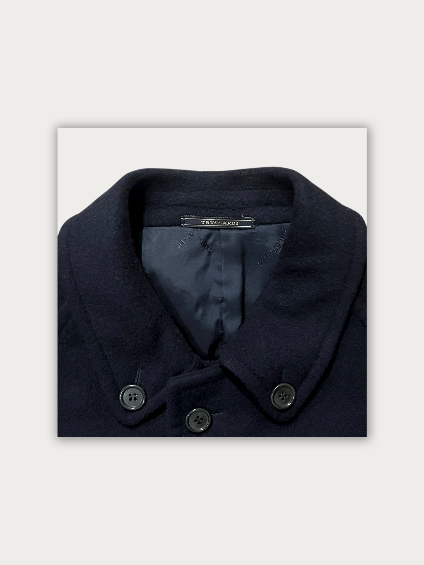 Vintage Trussardi Wool Coat