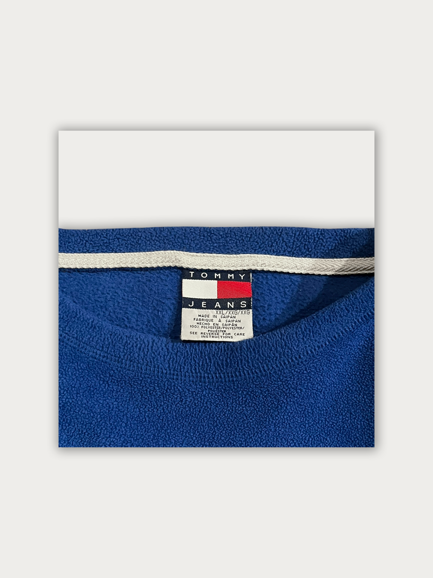 Vintage 90s Tommy Hilfiger Fleece Sweater